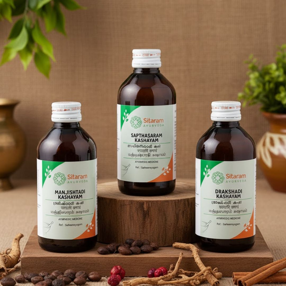 Sitaram Ayurveda Décoctions Kashayam collection