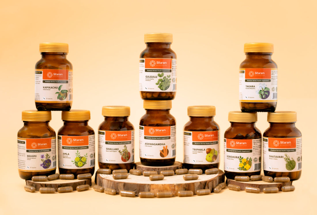 Sitaram Ayurveda Gélules ayurvédiques aux plantes collection