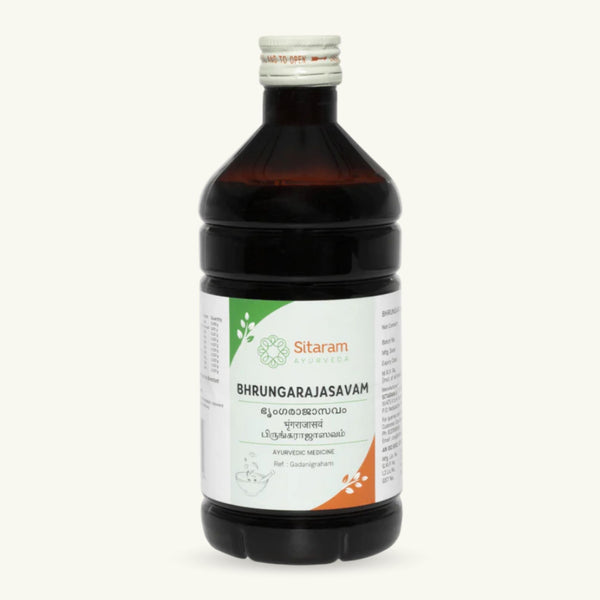 Sitaram Ayurveda, Bhringarajasavam, 450 ml, complement ayurvedique