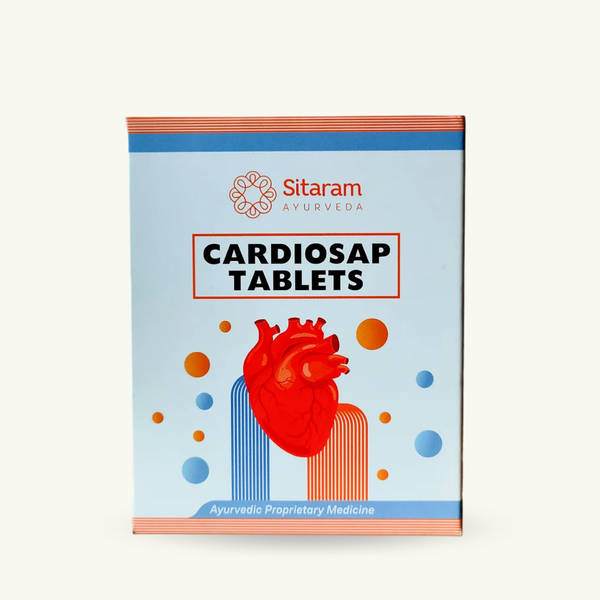 Sitaram Ayurveda, Cardiosap Tabletten, 50 Tabletten, ayurvedisches Nahrungserganzungsmittel