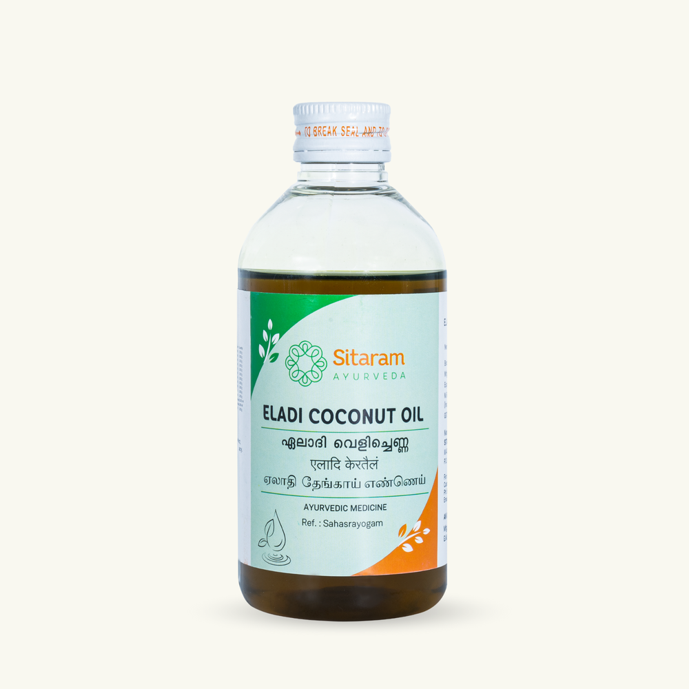 Sitaram Ayurveda, Eladi Kokosöl, klassische ayurvedische Zubereitung