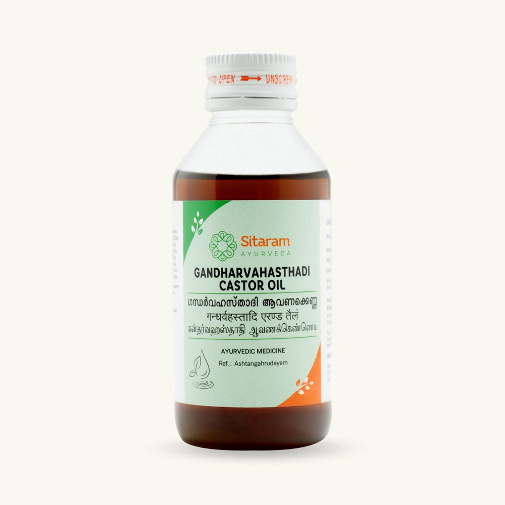 Sitaram Ayurveda, Gandharvahasthadi Eranda Thailam, Thailam ayurvedique classique