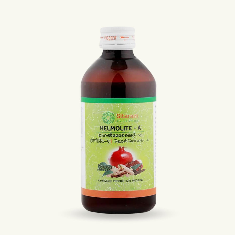 Sitaram Ayurveda, Helmolite A, 200 ml, complement ayurvedique