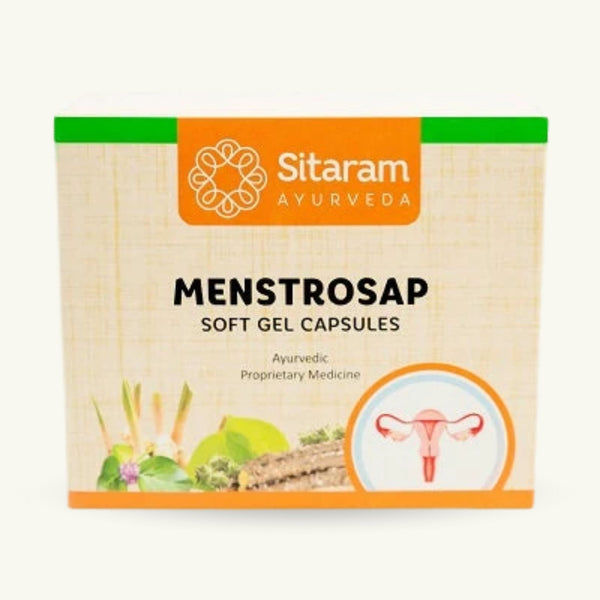 Sitaram Ayurveda, Menstrosap gélules molles, 100 gélules, complement ayurvedique