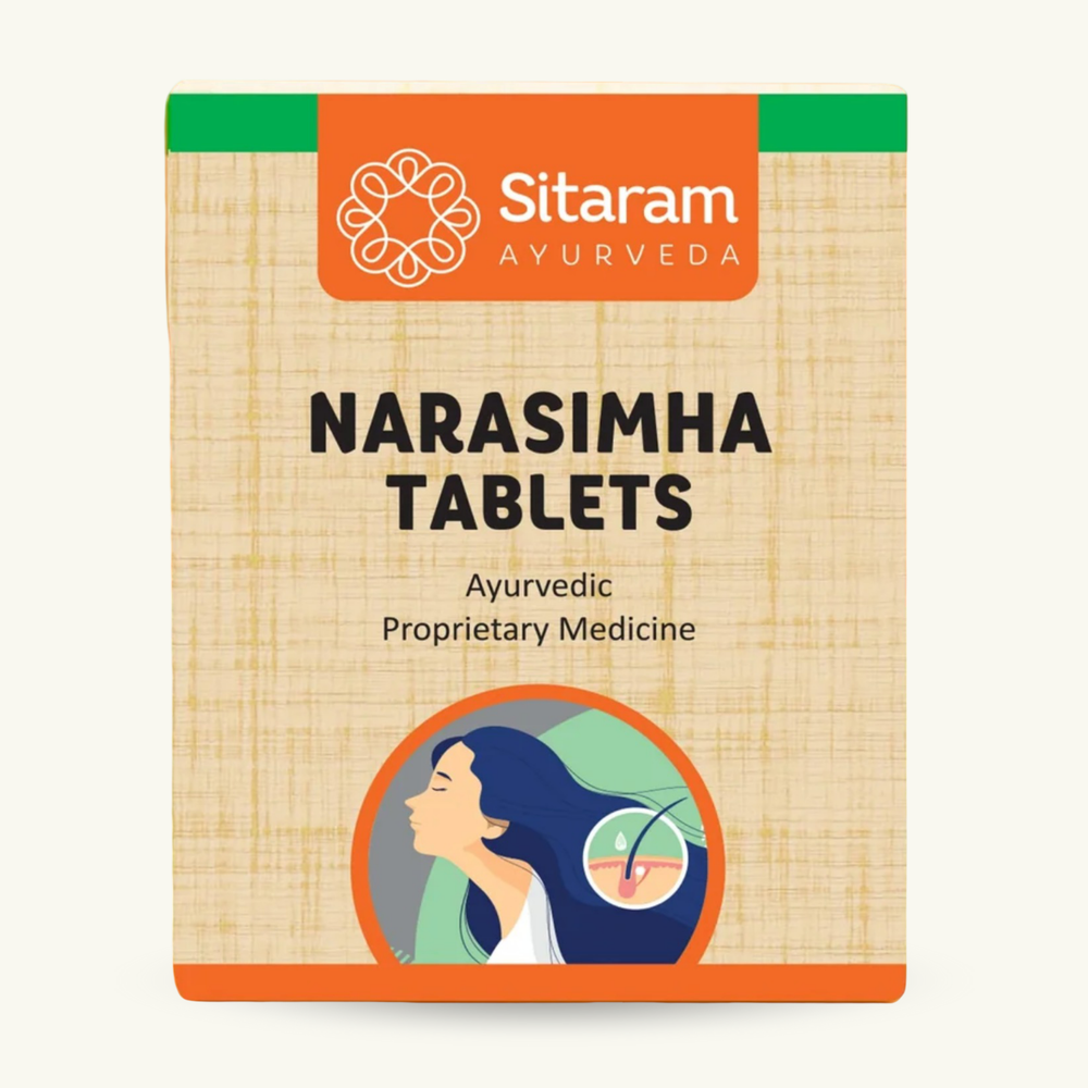 Sitaram Ayurveda, Narasimha Tabletten, ayurvedisches Nahrungserganzungsmittel
