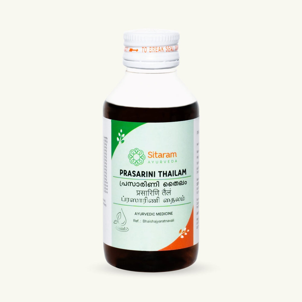 Sitaram Ayurveda, Prasarini Thailam, klassisches ayurvedisches Thailam