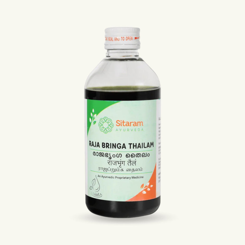 Sitaram Ayurveda, Raja Bhringa Thailam, 200 ml, klassisches ayurvedisches Thailam