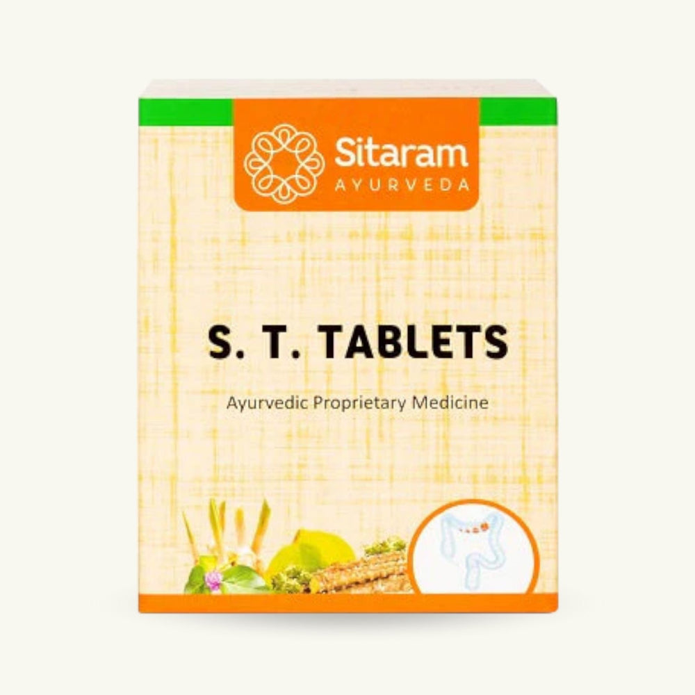 Sitaram Ayurveda, S. T. Tabletten, 50 Tabletten, ayurvedisches Nahrungserganzungsmittel