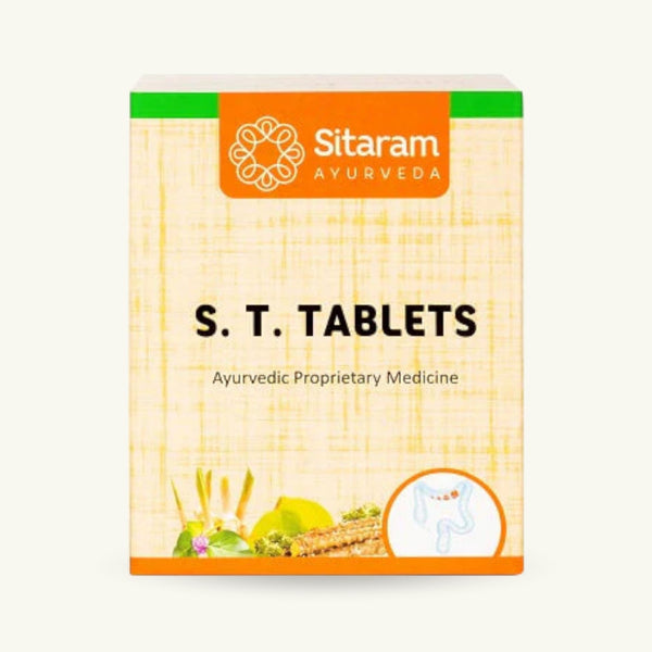Sitaram Ayurveda, S. T. Tabletten, 50 Tabletten, ayurvedisches Nahrungserganzungsmittel