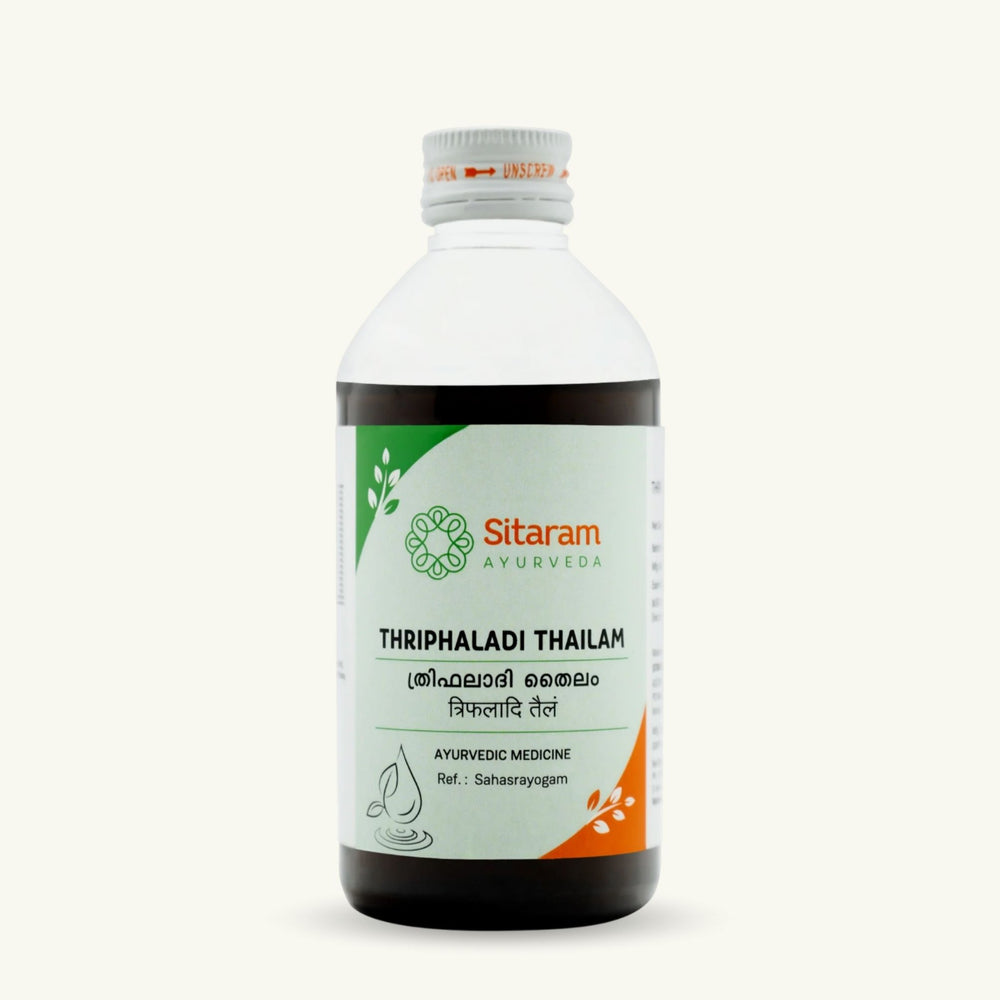 Sitaram Ayurveda, Triphaladi Thailam, klassisches ayurvedisches Thailam