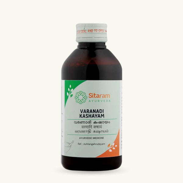 Sitaram Ayurveda, Varanadi Kashayam, 200 ml, complement ayurvedique