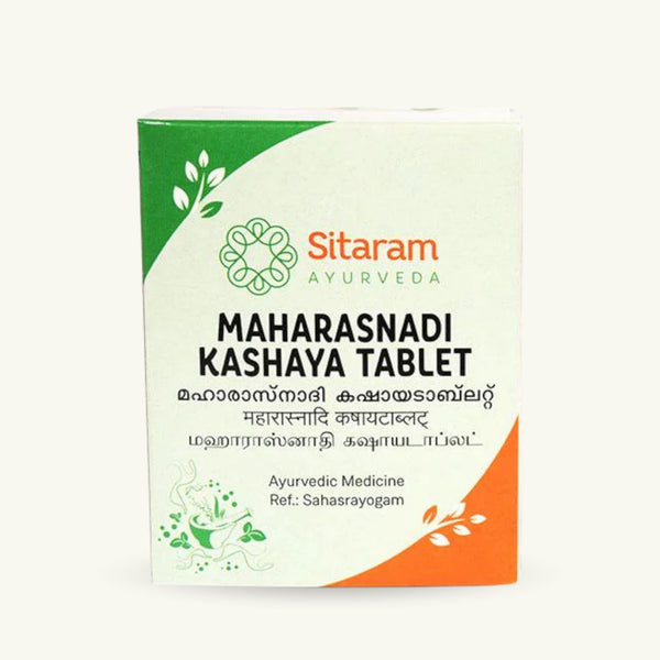 Sitaram Ayurveda, Maharasnadi Kashayam comprimés, 50 comprimés, complement ayurvedique